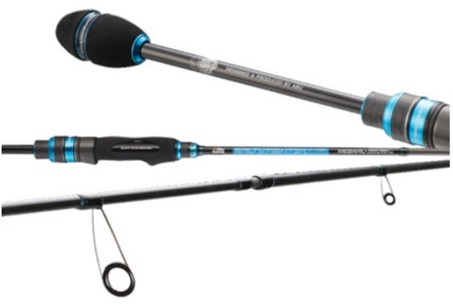 아부가르시아 솔티파이터 슈퍼 메바루 낚싯대 SSMS-862LT, 에메랄드 블루
