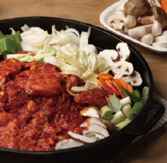 춘천강명희 춘천웰빙닭갈비 2kg 국산통다리살+국산고추가루 일반맛, 1개
