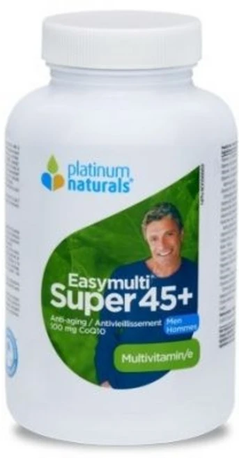 플래티넘 네추럴스Platinum Natural 슈퍼 이지멀티 45 남성 120소프트젤 Platinum Naturals Super Easymulti 45+ men 120Soft, 1개, 1개, 120정 - 쿠팡