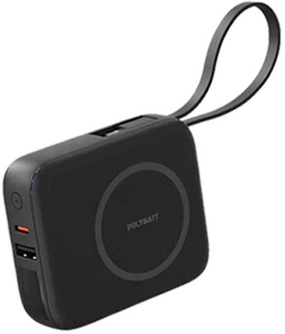 POLYBATT T10-20W 行動電源 10000mAh, 黑色