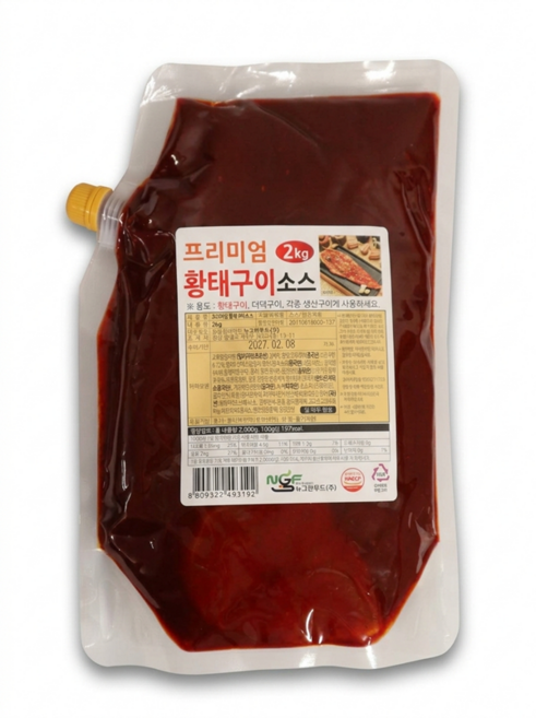 뉴그린 프리미엄 황태구이소스2kg 1개, 2kg