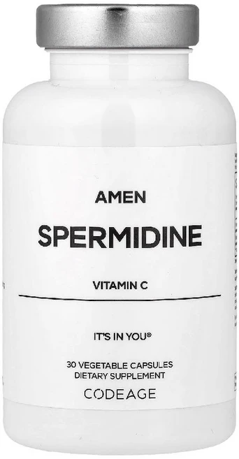 코드에이지 스페르미딘 Spermidine 캡슐 30정, Codeage, 스페르미딘, 베지 캡슐 30정 2826, 1개 - 쿠팡
