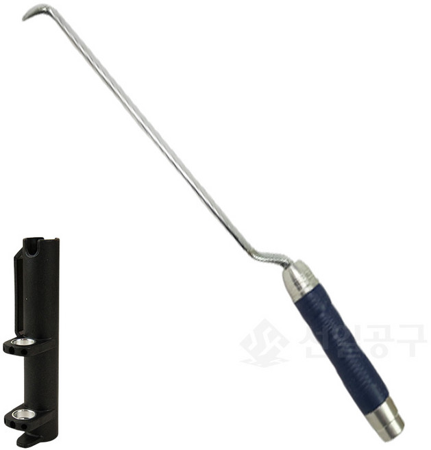 국산 철근결속핸들 8파이 350mm 900SL-35 스텐고무손잡이 철근결속기 갈고리 하카, 1개