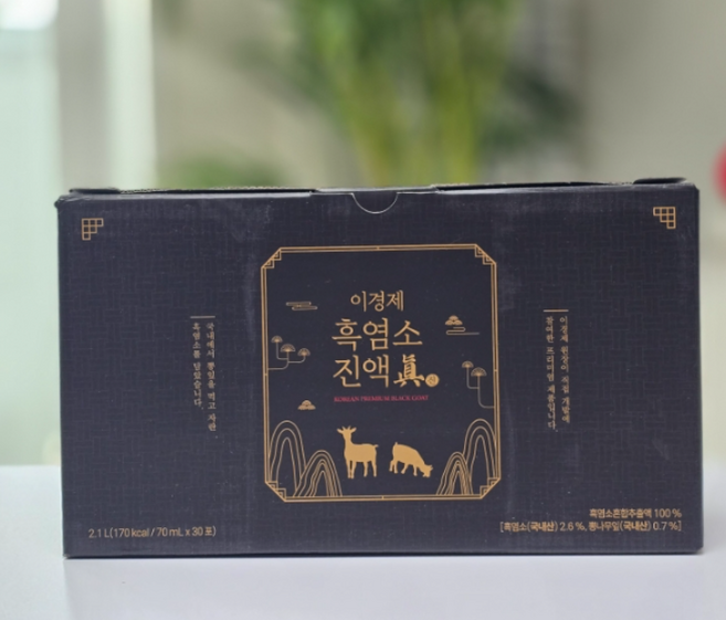 래오이경제 흑염소진액 진, 60개, 70ml