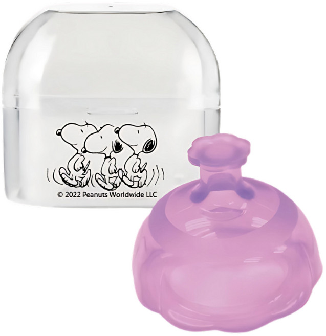 PEANUTS 史努比 拍背拍痰器, 粉, 1個
