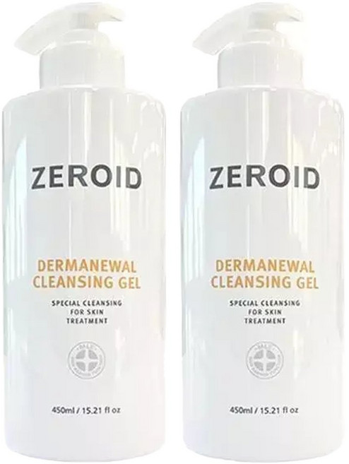 셀러허브제로이드제로이드 더마뉴얼 클렌징 젤 450ml x 2개 (S44354706)
