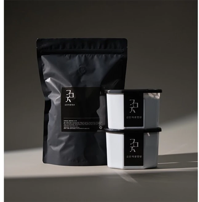 김민재활명탄 천연 습기제거제 제습제 + 제습통 2EA, 1개, 1kg - 쿠팡