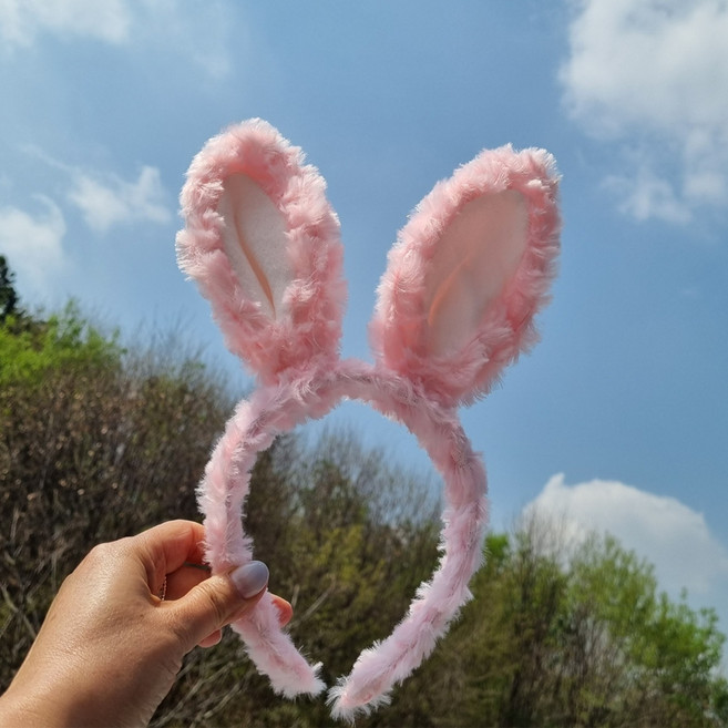 복실토끼머리띠, 단품