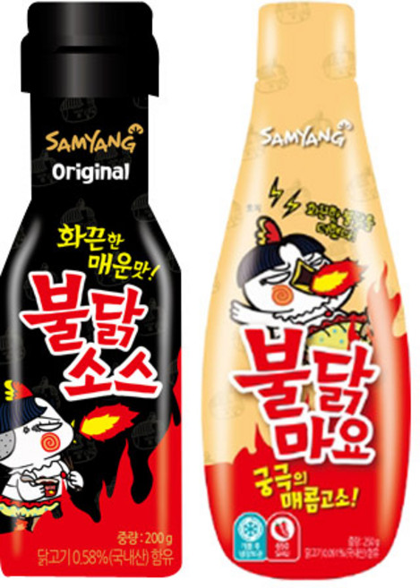 삼양 삼양불닭소스+불닭마요소스, 1세트