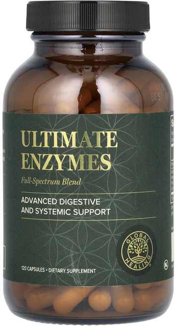 Global Healing Ultimate Enzymes 캡슐 120정, GlobalHealingUltimateEnzymes캡슐, 1개 - 쿠팡