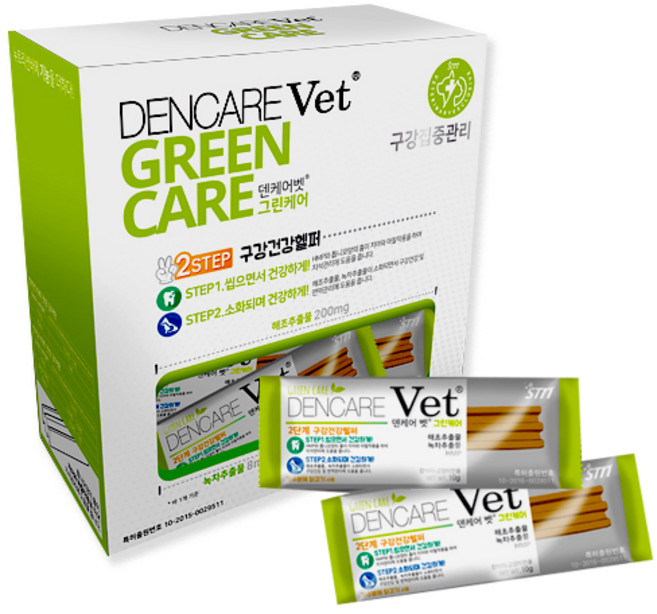 [에스틴] 덴케어벳 그린케어 30p, 3개