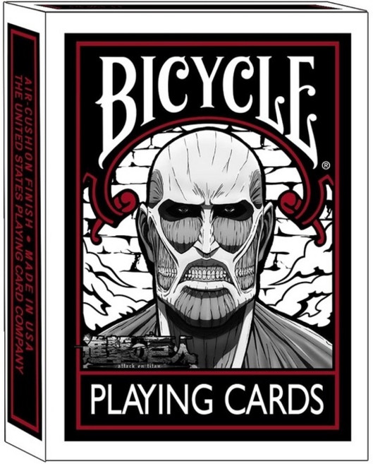 BICYCLE 進擊的巨人 撲克牌, 1個
