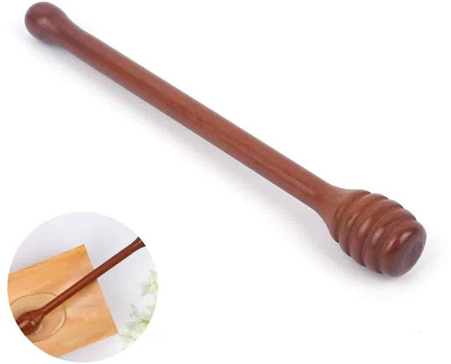 리3치점빵 꿀뜨개 나무꿀스푼 꿀뜨는도구