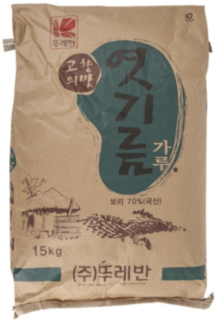 뚜레반 엿기름가루, 15kg, 1개