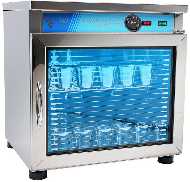 MSKorea 고급형 자외선 컵 살균소독기 열탕건조, MSM-90