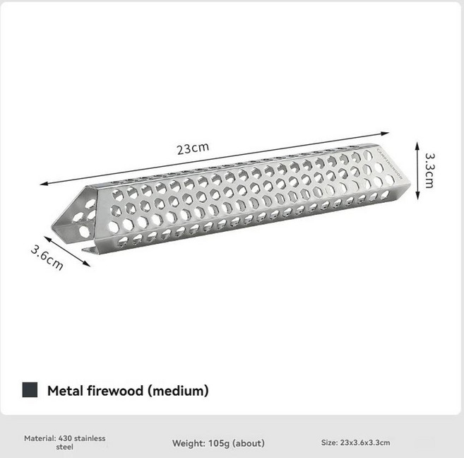 에어 홀 캠핑 장비 금속 장작, 색상: 2. A4-CM