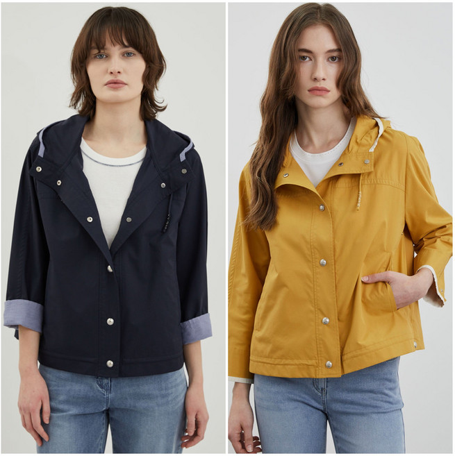 올리비아로렌 여성용 크롭 후드 점퍼 VVCCL4M3371