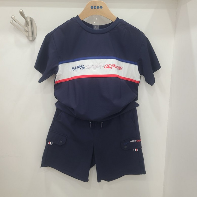 에스핏 PSG 우븐 라운드 4부 세트 TR/SJZ304MKTR78_US