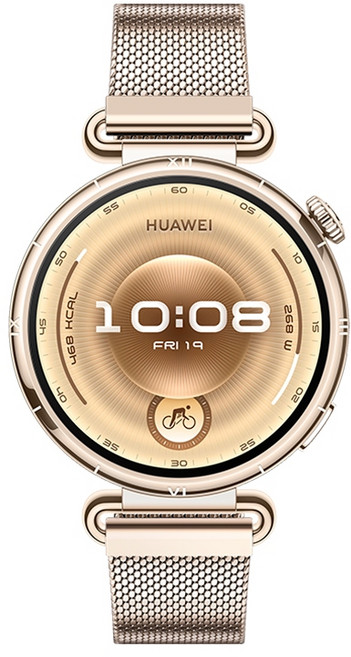 HUAWEI WATCH GT 6 41mm 台灣原廠公司貨, 金色 (淺金色米蘭尼斯錶帶), 1個