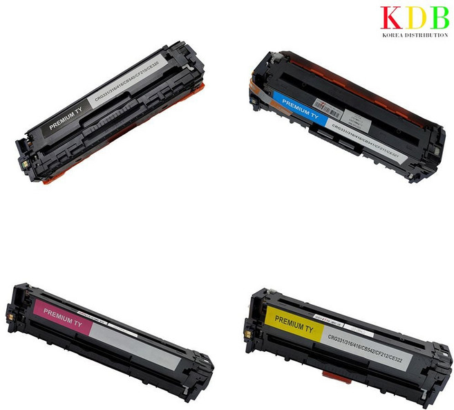 캐논 MF 8040Cn 4색세트 완제품토너 잉크젯 무한 잉크 리필 재생 토너 레이저 대용량 교체 프린터