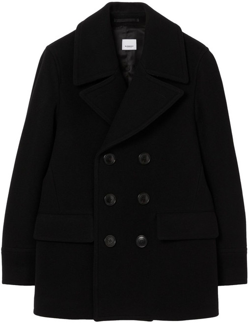 버버리 더블 브레스티드 피코트