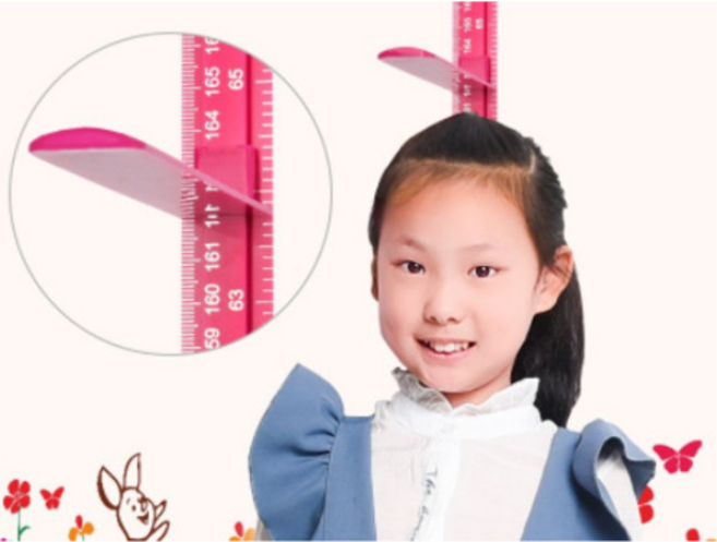 키재는 기계 수동 신장계 아이 키계산 키재기자 신장측정기 어린이 키, A 1.8m, 분홍색