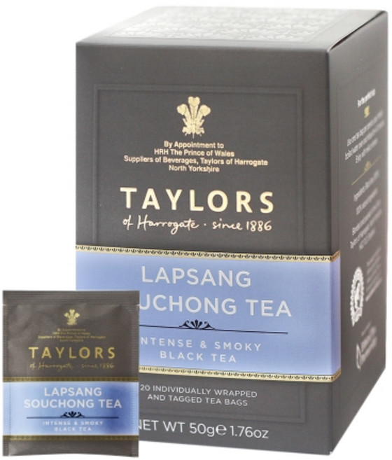 테일러오브헤로게이트 랍상소우총 홍차, 2.5g, 20개입, 1개