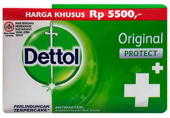 Dettol 滴露 Original Protect 抗菌香皂, 1個, 滴露藥皂100gX3入