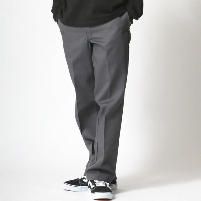 디키즈 오리지널 워크팬츠 면바지 874 차콜