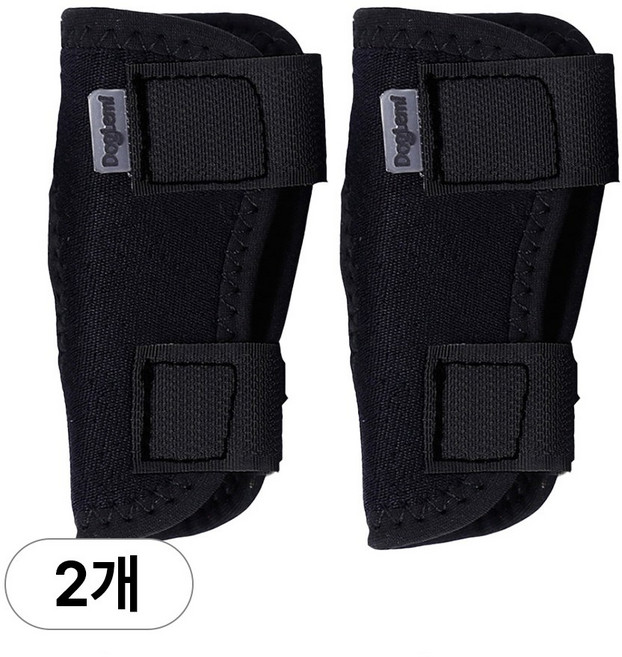 아띠꼴로 강아지 슬개골보호대 슬개골탈구 관절보호대 애견 다리 보조기 재활치료, 강아지숏다리보호대, 2개