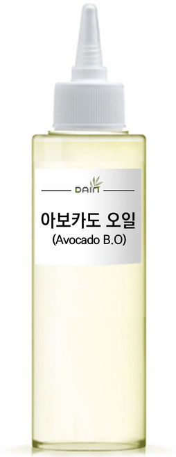 아보카도 정제오일(Avocado B.O)-냉압착, 100ml, 1개
