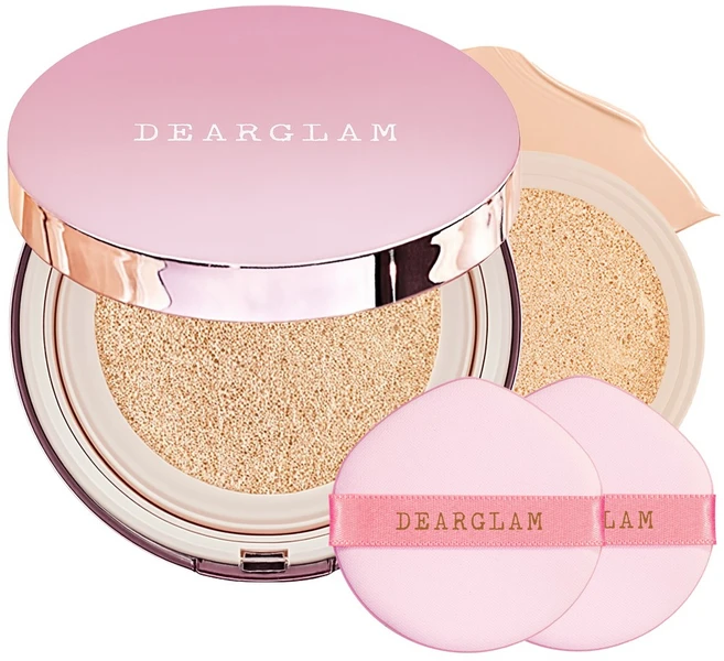 디어글램 글로우 앰플 쿠션 본품+리필세트, 21호 LIGHT BEIGE, 24g, 1세트 - 쿠팡