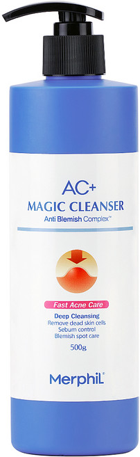메르필 바디여드름/등드름개선/허가받은 AC+매직바디워시 베이비코튼향, 500g, 1개