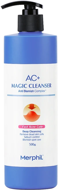 메르필 바디여드름/등드름개선/허가받은 AC+매직바디워시 베이비코튼향, 500g, 1개 - 쿠팡