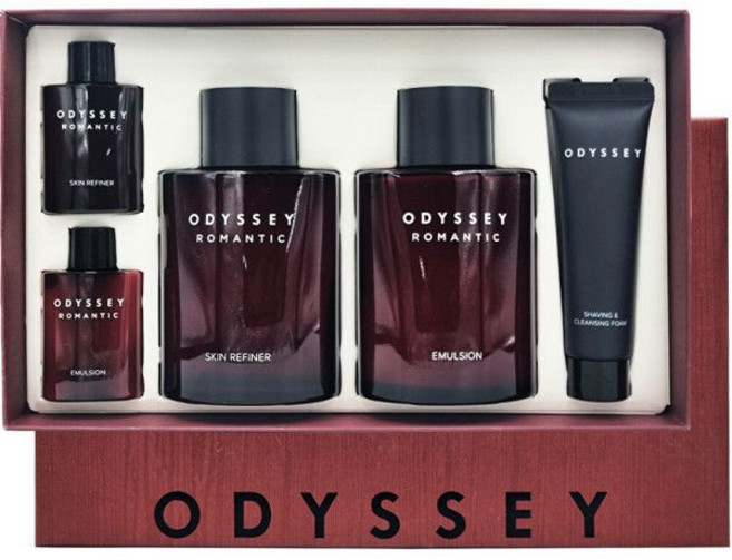 2종세트 오딧세이 로맨틱 스페셜 남자세트 남성기초세트 남자스킨로션세트, 1