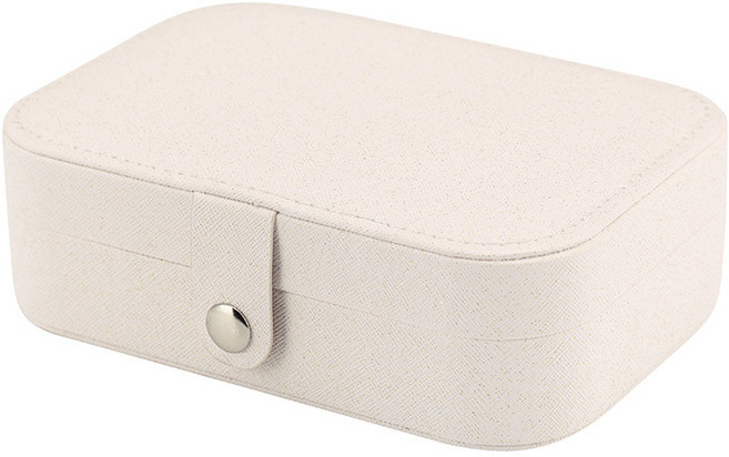 엣지영 미니 가죽 2단 악세사리 보관함 정리함 보석함