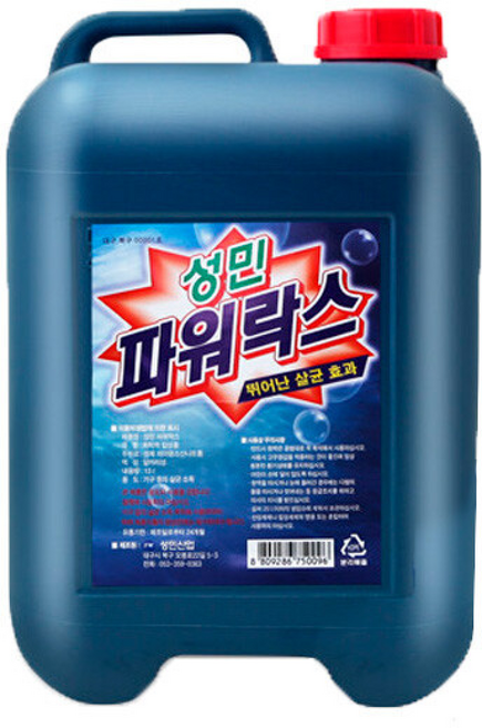 파워 락스 대용량 말통 업소 용 크로바 A483, 1개, 13kg