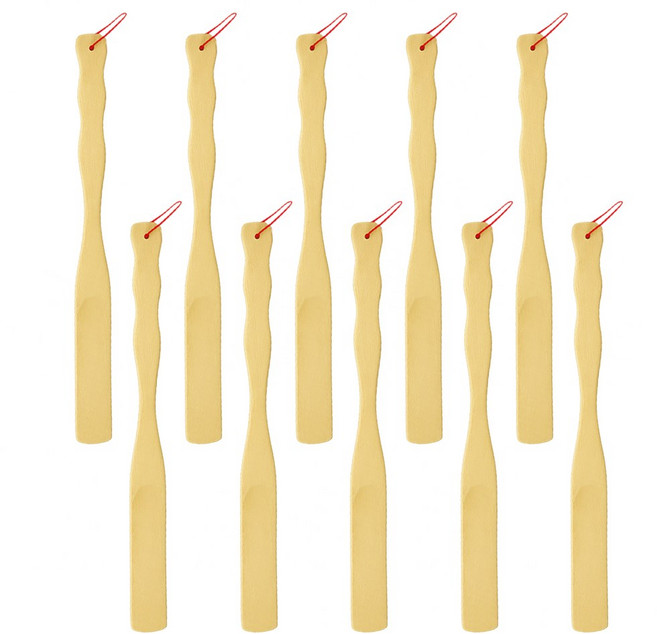 구두헤라 50cm 구두주걱 구두칼 구둣주걱 신발헤라, 10개, 대나무 구두헤라