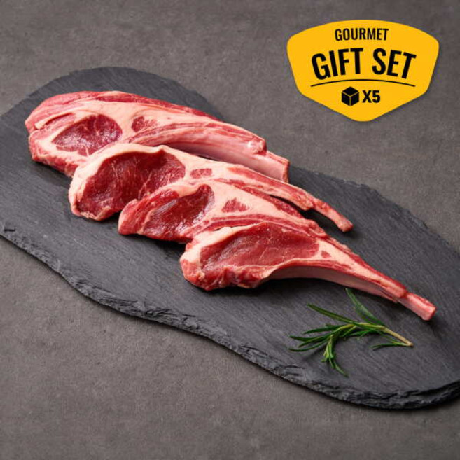 [스탁키퍼] 고메프리미엄 프렌치랙 양갈비 스테이크 세트 1 500g, 1개