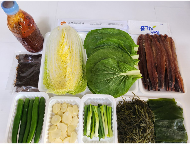 포항 구룡포 꽁치 햇과메기 야채세트 10마리 20마리(특가), 1세트, 야채세트30미