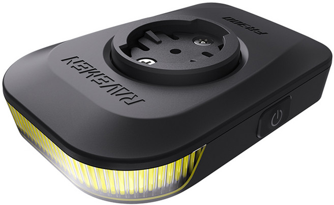 RAVEMEN FR300 주간용 자전거 라이트 AGM02 언더마운트 액세서리 무료 증정 Garmin/Wahoo/iGPSPORT/COOSPO GPS와 호환 가능, 1개, 검정색