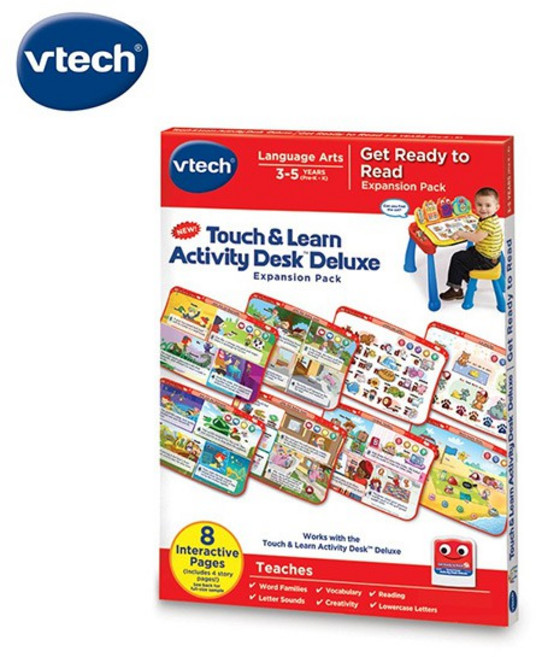 Vtech 互動學習點讀桌圖鑑套卡組-閱讀世界啟發(3-5歲)
