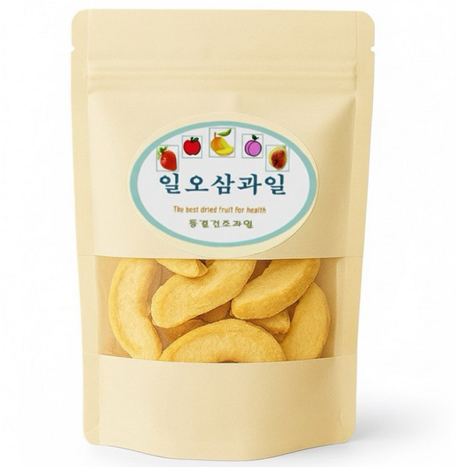 일오삼과일 동결건조복숭아칩 과일칩, 1개, 180g