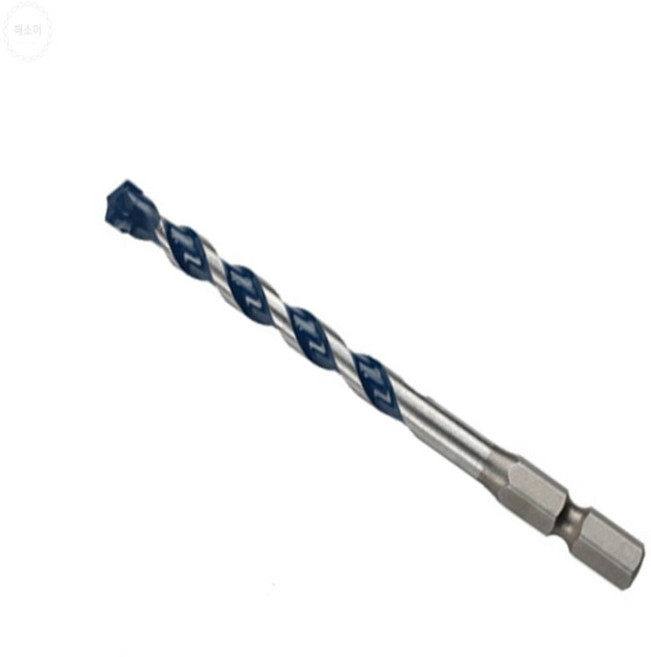 보쉬 HEX5 블루그라나이트 콘크리트 비트 10.5mm 목재용드릴비트, 1개
