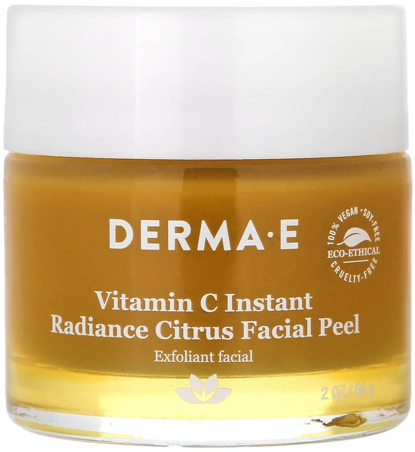 더마 E 비타민 C 인스턴트 래디언스 시트러스 페이셜 필 56g DME-00356 - 쿠팡