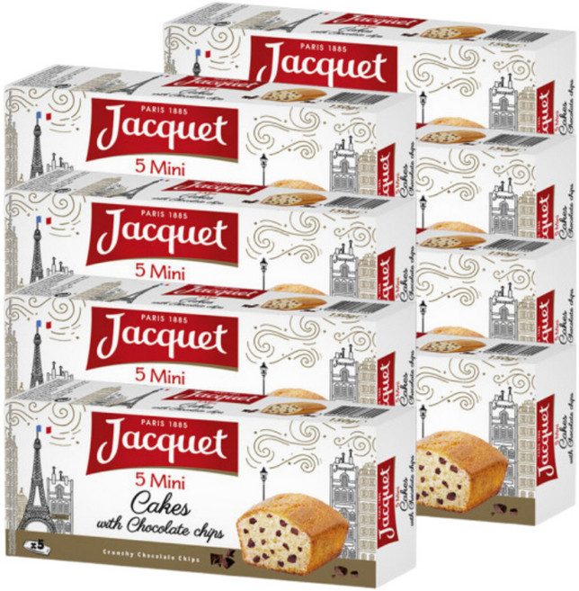 자케 미니 초코칩케익, 150g, 8개