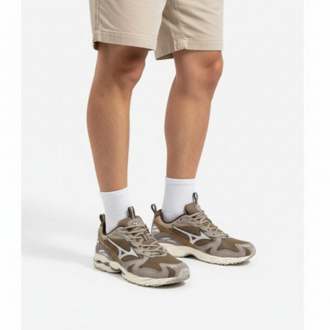 미즈노 공용 웨이브 라이더 10 - 파슬 화이트 쓰러쉬 DIGA247108 D1GA247108