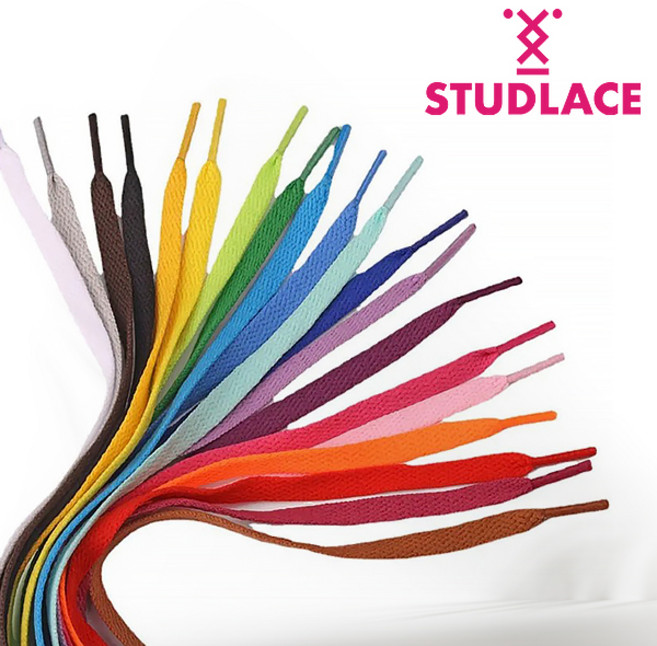 스터드레이스 신발끈 커스텀 운동화끈 폭8mm 길이 120cm 국내생산