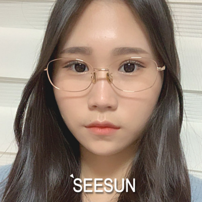 시선 T1119 동그란안경 청광 블루라이트 차단 안경