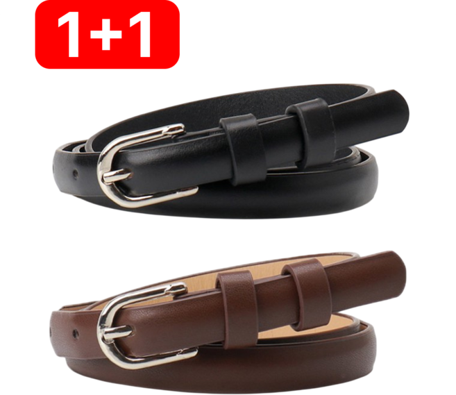 [1+1] 트렌듀어 여성 가죽 벨트 청바지 밸트 허리띠